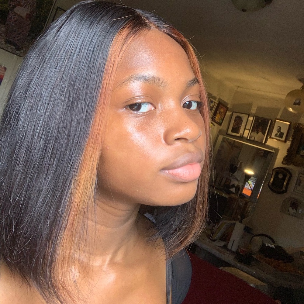 10 inch human hair bob